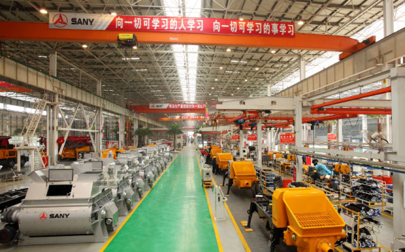 SANY вошла в топ 100 лучших предприятий Китая
